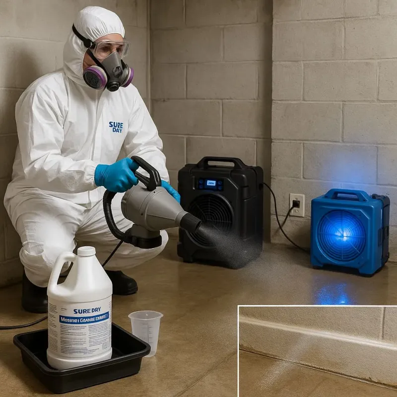 Sanitization and Odor Removal process in Jackson County, IN