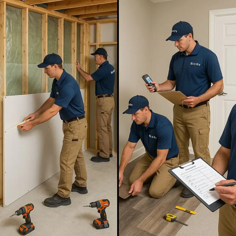 Repairs and Reconstruction process in Jackson County, IN